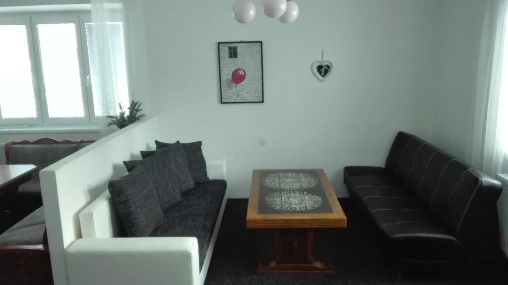 Część wypoczynkowa w obiekcie Apartmán Saxán Smržovka