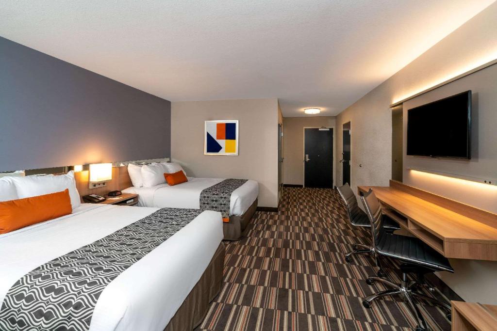 Microtel Inn & Suites by Wyndham Carlisle - Salle Queen - Accès à La Mobilité / Non-fumeur