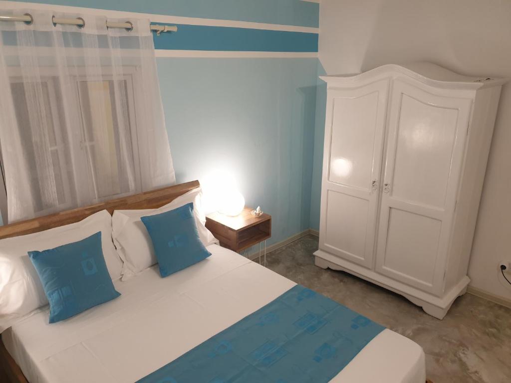 Postel nebo postele na pokoji v ubytování Casa Frangipani Mauritius