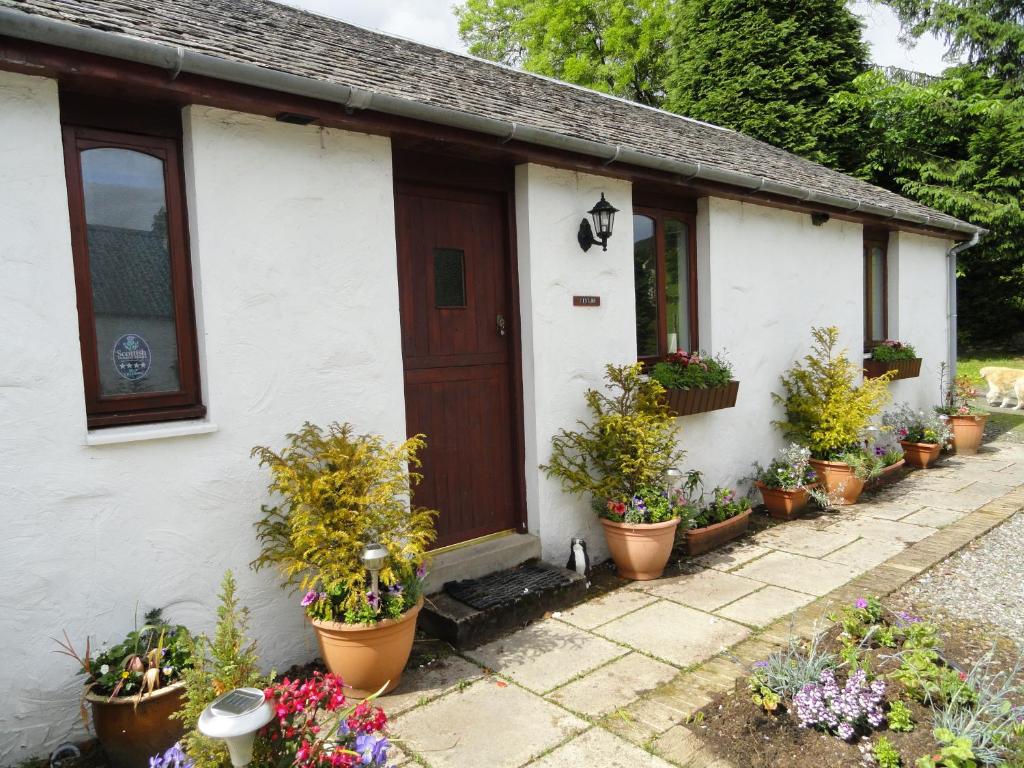 Zahrada ubytování Shegarton Farm Cottages