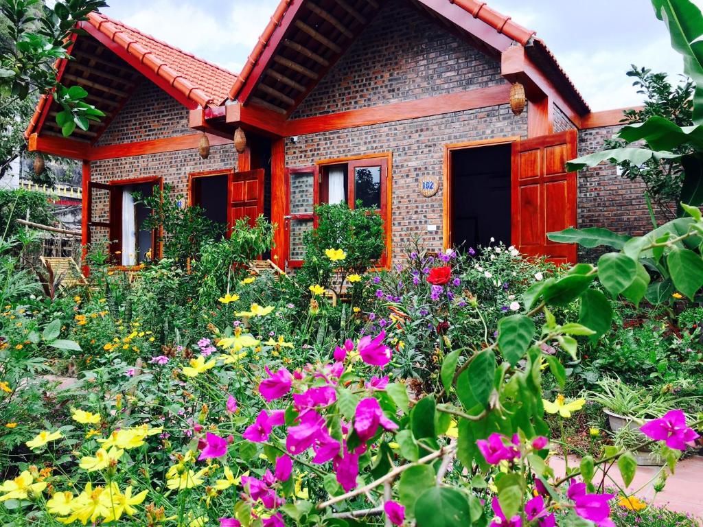 Zahrada ubytování Tam Coc Friendly Homestay