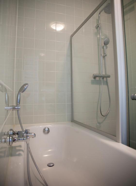 Koupelna v ubytování Gelkingehof Aparthotel
