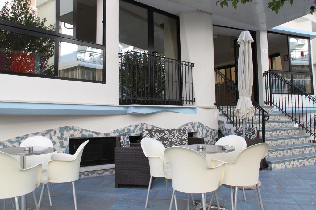 Balkón nebo terasa v ubytování Hotel Clipper
