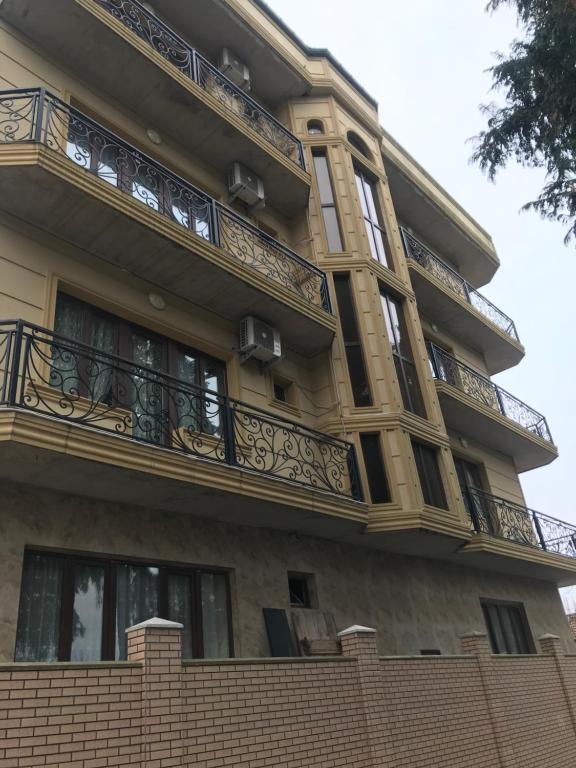 Balkón nebo terasa v ubytování Guest house BAGRATIONI