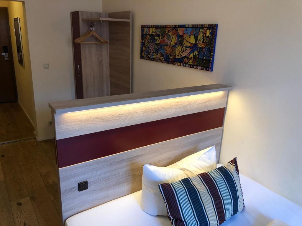 Posezení v ubytování Hotel-Gasthof Flötzinger Bräu