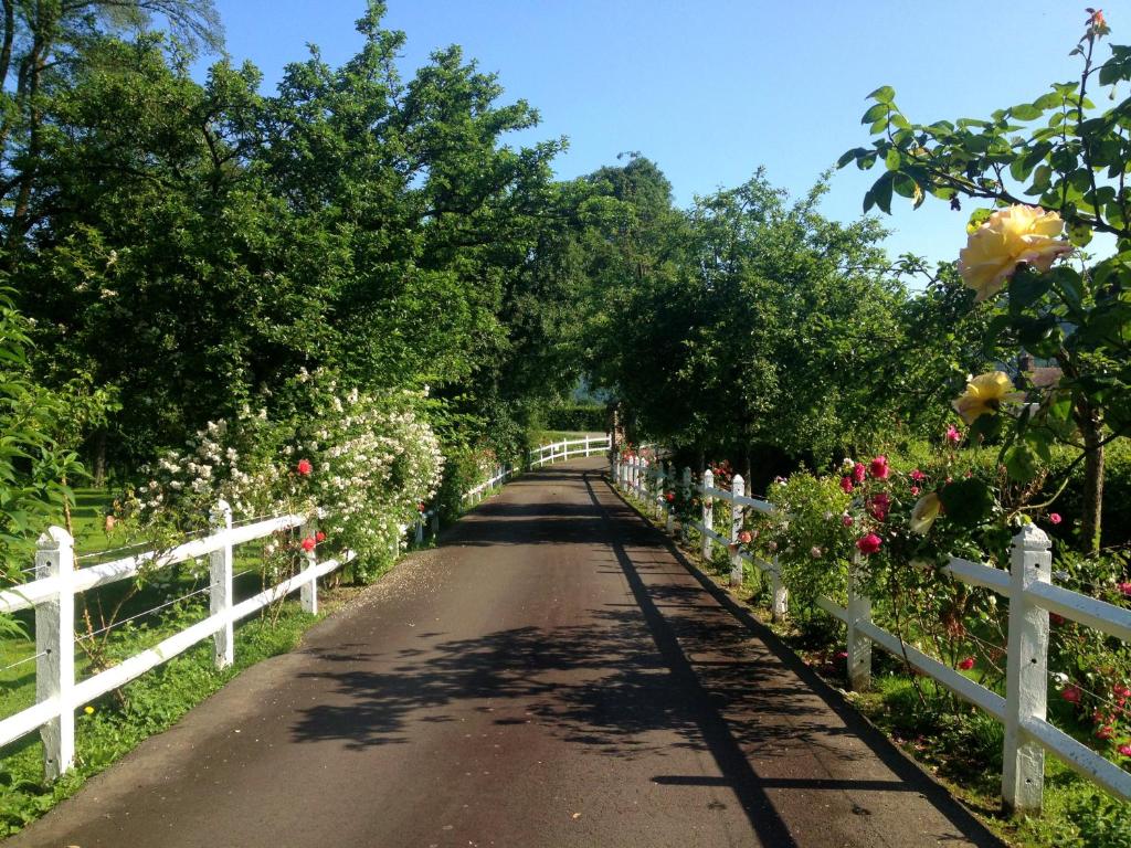 Zahrada ubytování Gîte du Moulin du Vey