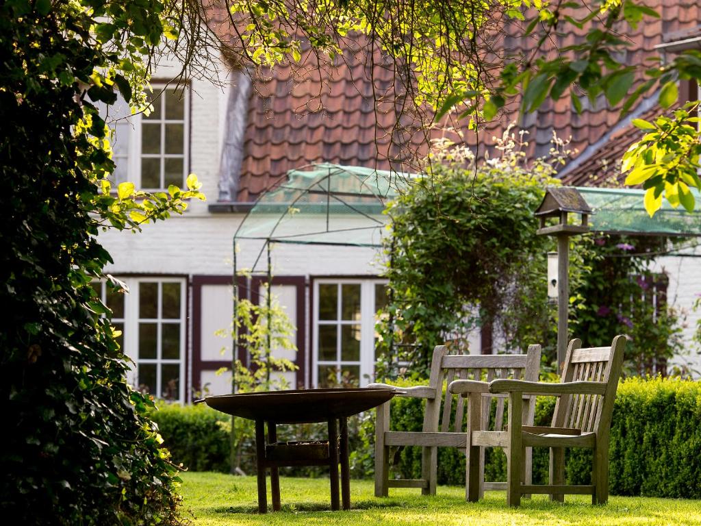 Zahrada ubytování B&B Pronkenburg