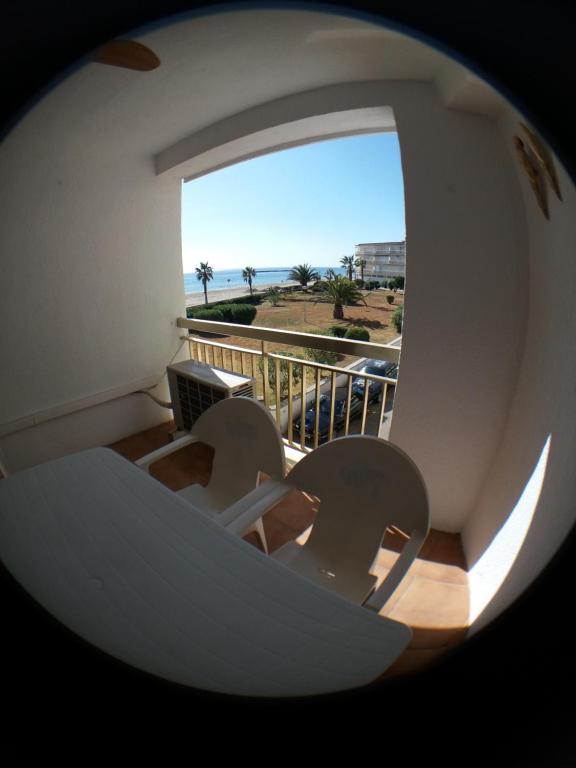 Balkón alebo terasa v ubytovaní Fantástico Apartamento 1ª Línea de Playa