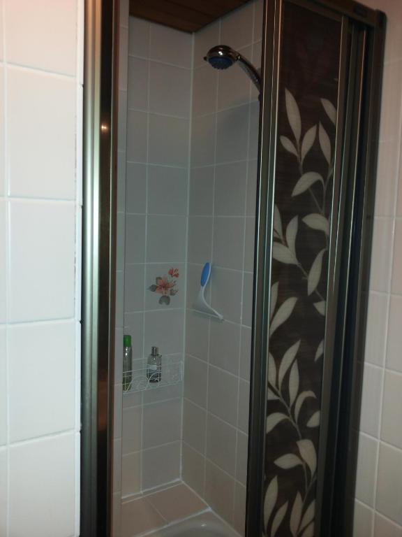 Koupelna v ubytování Gästezimmer Am Hüstert