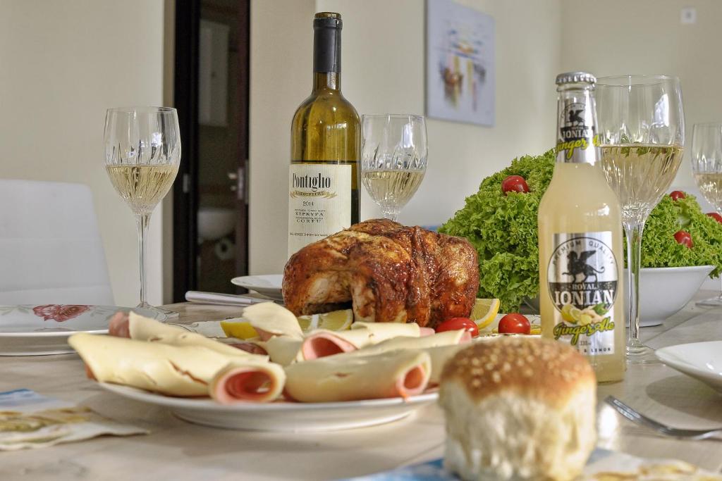 Eten bij of ergens in de buurt van het appartement

