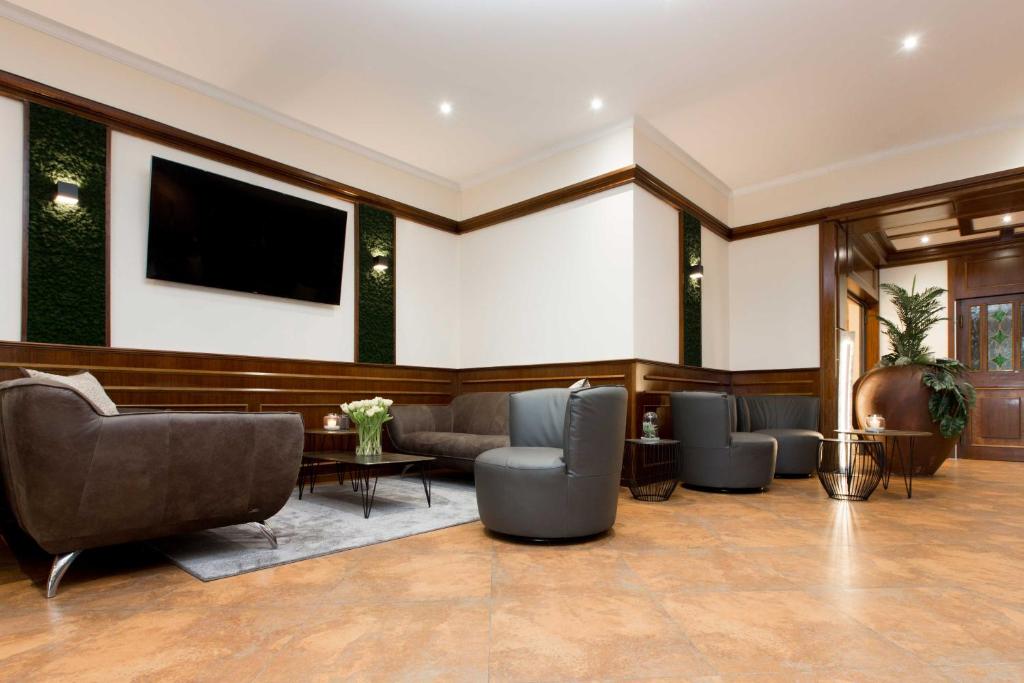 Posezení v ubytování Korbstadthotel Krone