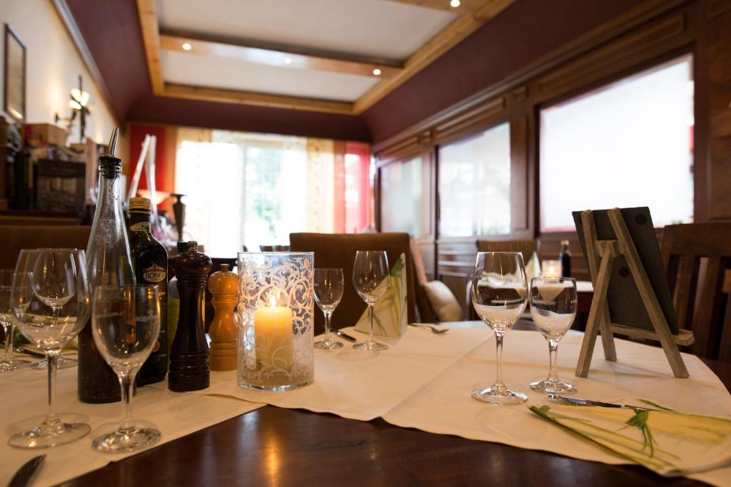Nápoje v ubytování Korbstadthotel Krone