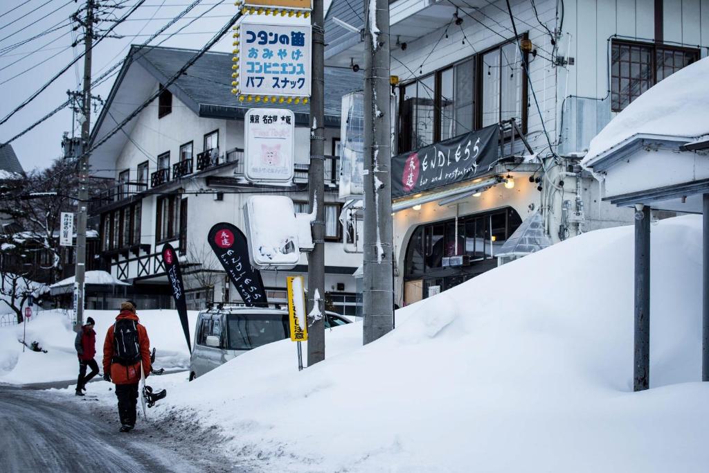 Hakuba Cortina Lodge v zimě