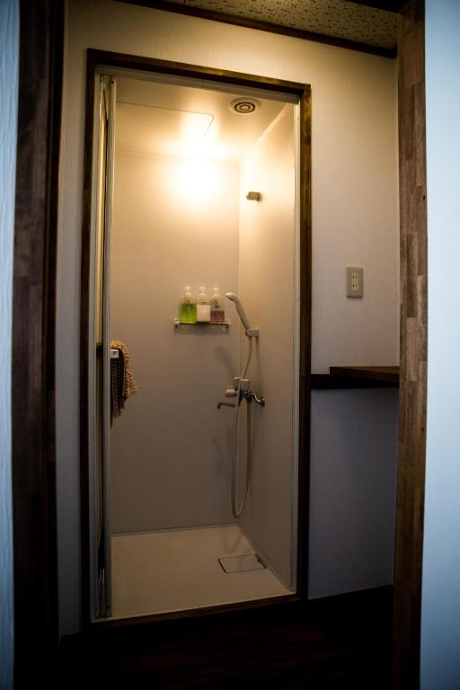 Koupelna v ubytování Hakuba Cortina Lodge