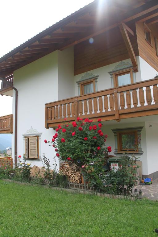 Zahrada ubytování Garnì Goccia d'Oro
