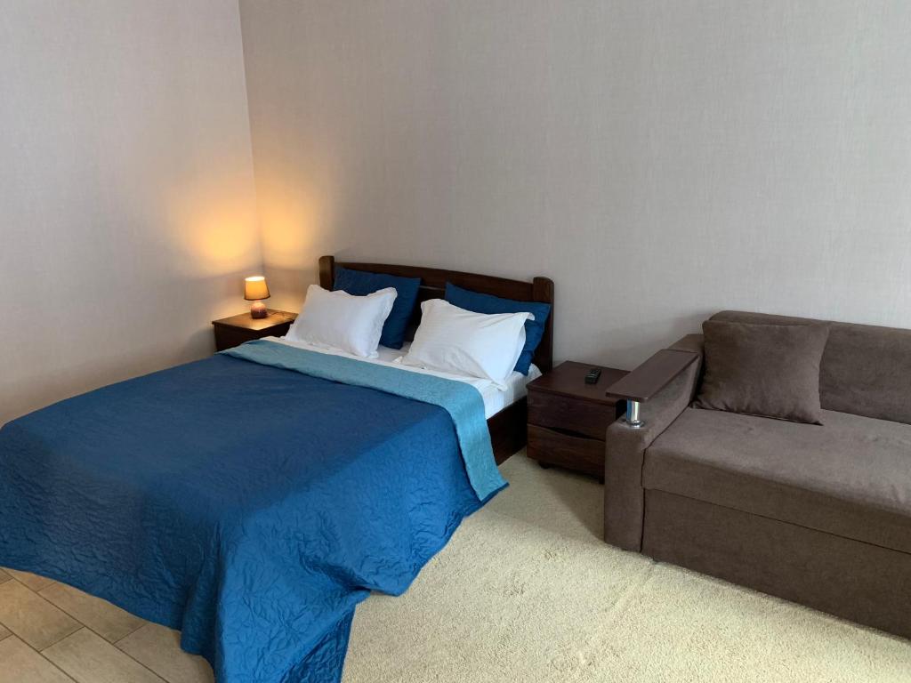 Postel nebo postele na pokoji v ubytování Apart Hotel Smart Studio