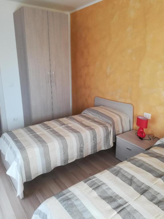 Posteľ alebo postele v izbe v ubytovaní AL MORAR