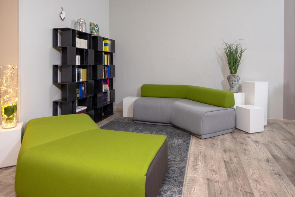 Posezení v ubytování Hotel Alla Fonte