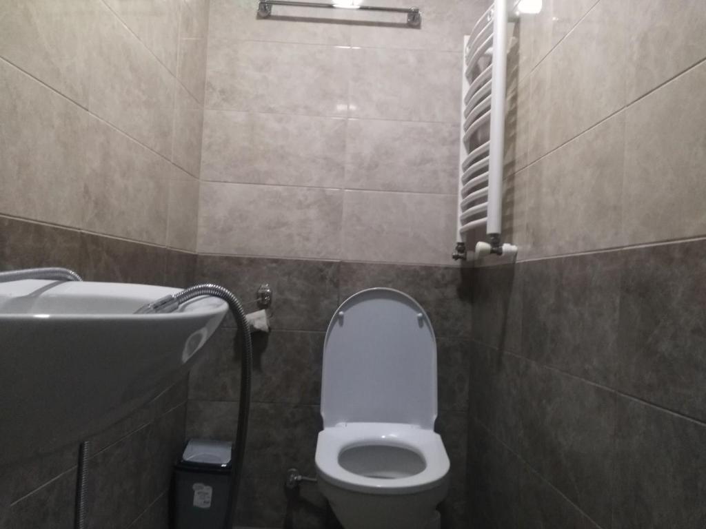 Koupelna v ubytování Guest House Gelit