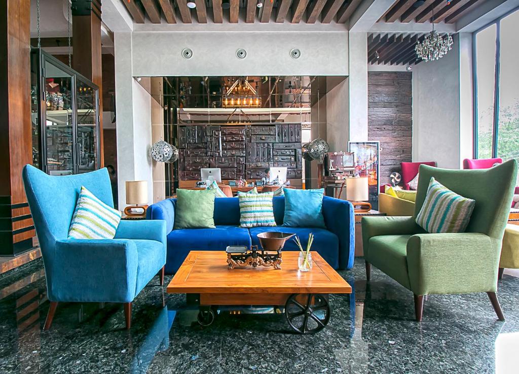 Posezení v ubytování Posto Dormire Hotel