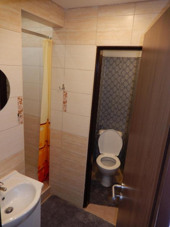 Koupelna v ubytování Ubytování Ronšperk Poběžovice
