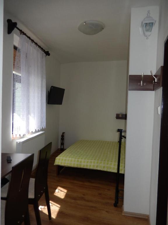 Postel nebo postele na pokoji v ubytování Ubytování Ronšperk Poběžovice