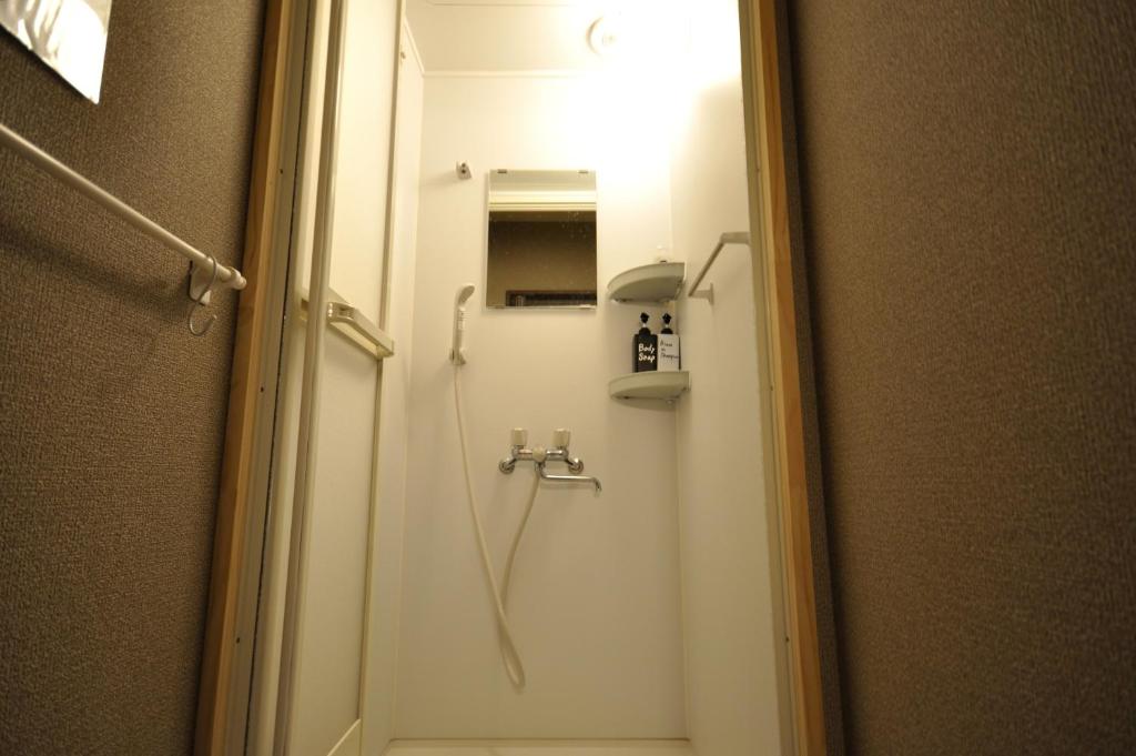 Koupelna v ubytování Chambre dhote Tatami