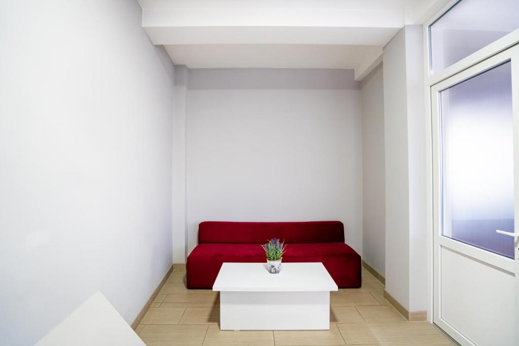 Posezení v ubytování Casa Blum