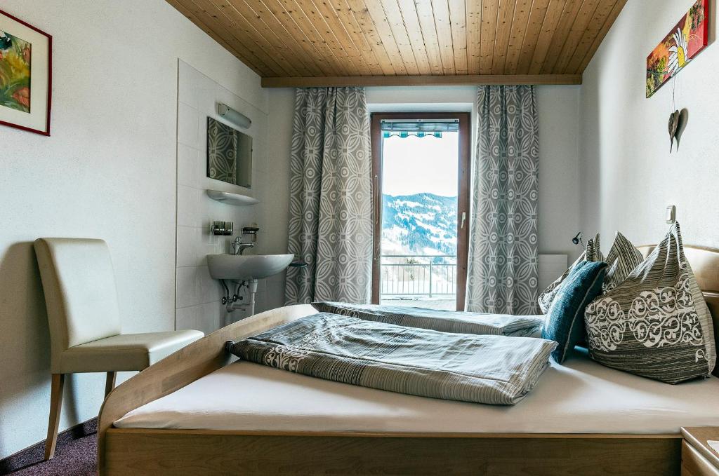 Postel nebo postele na pokoji v ubytování Appartement Mangeng