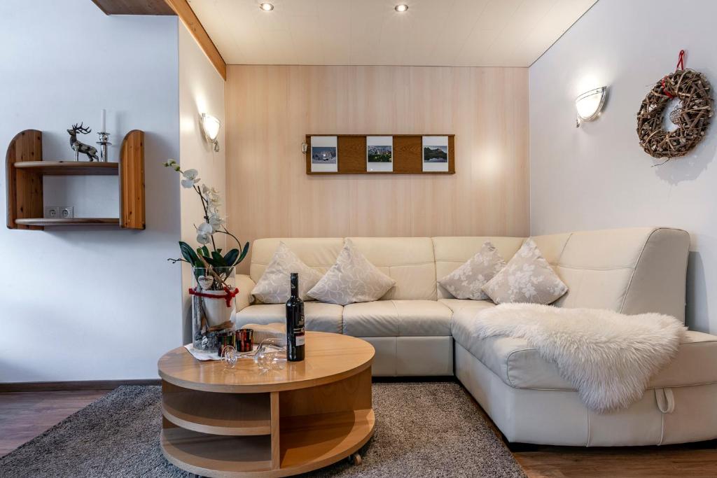 Posezení v ubytování Appartement Mangeng