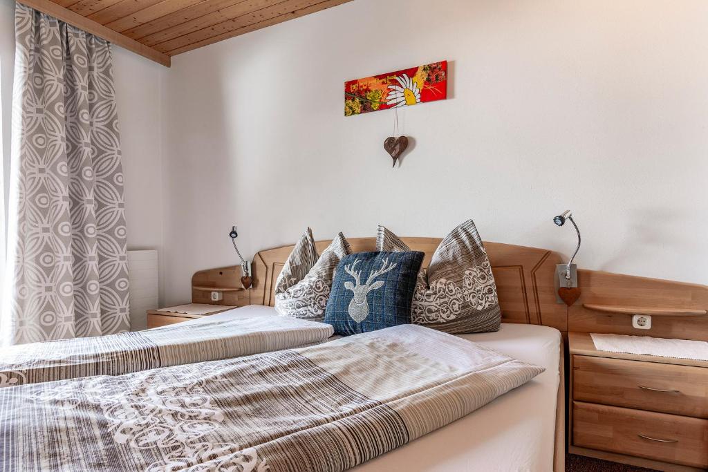 Postel nebo postele na pokoji v ubytování Appartement Mangeng