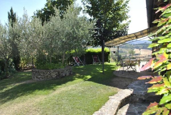 Ogród w obiekcie Agriturismo Castello Di San Vittorino