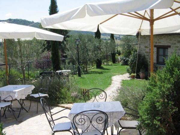 Ogród w obiekcie Agriturismo Castello Di San Vittorino