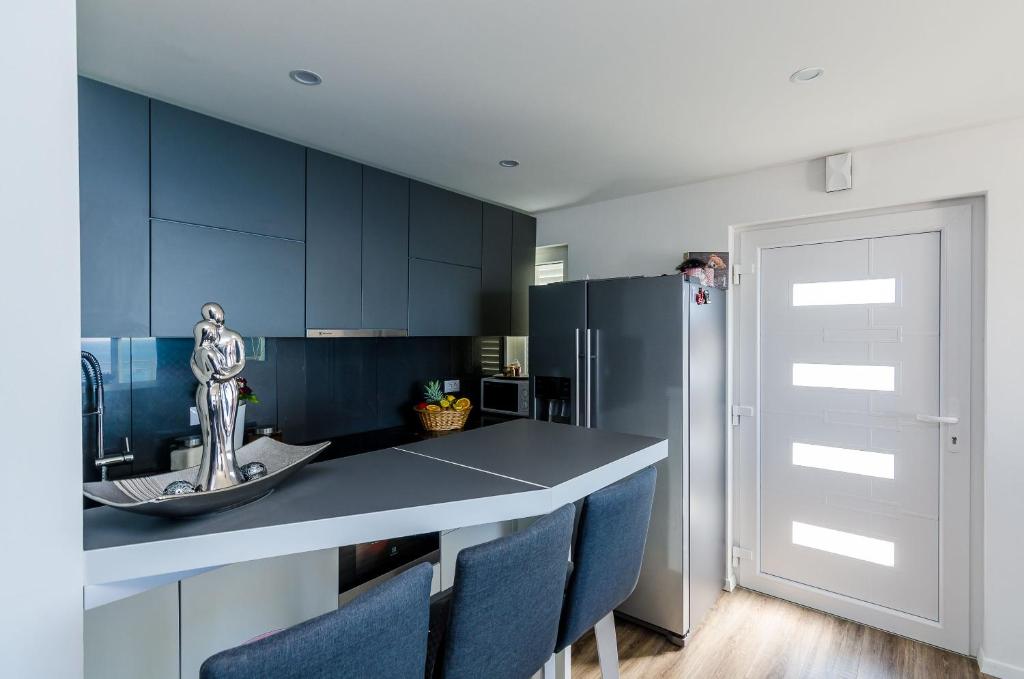 Kuchyňa alebo kuchynka v ubytovaní Superior apartment Nike