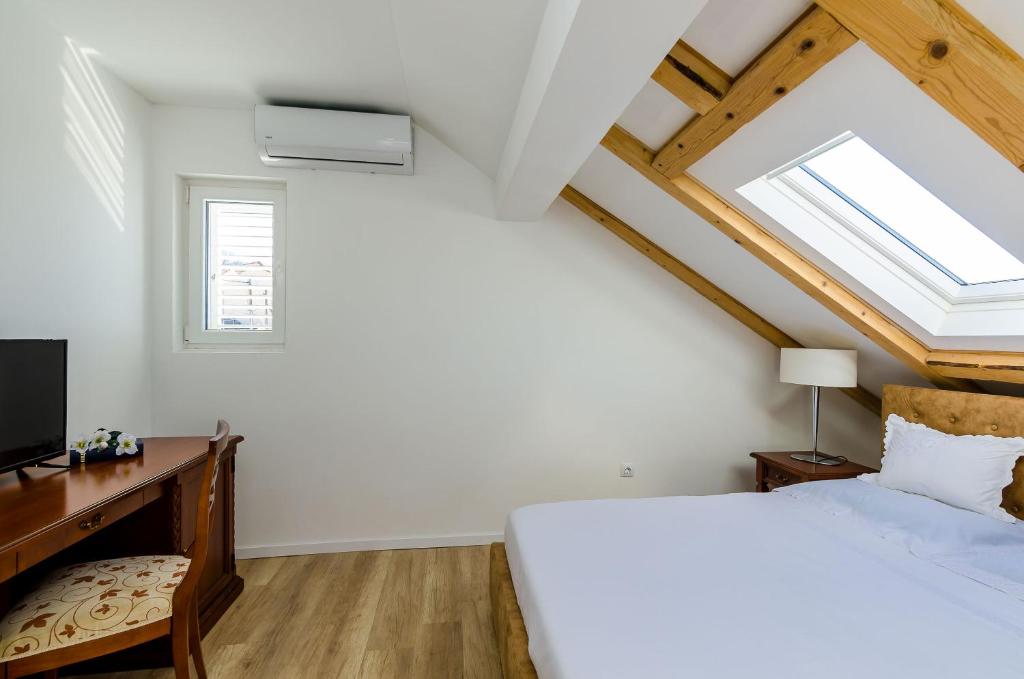 Posteľ alebo postele v izbe v ubytovaní Superior apartment Nike