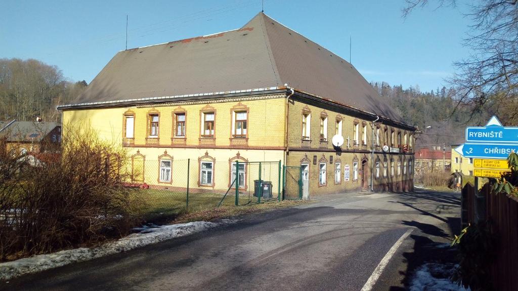Budova, kde se penzion nachází
