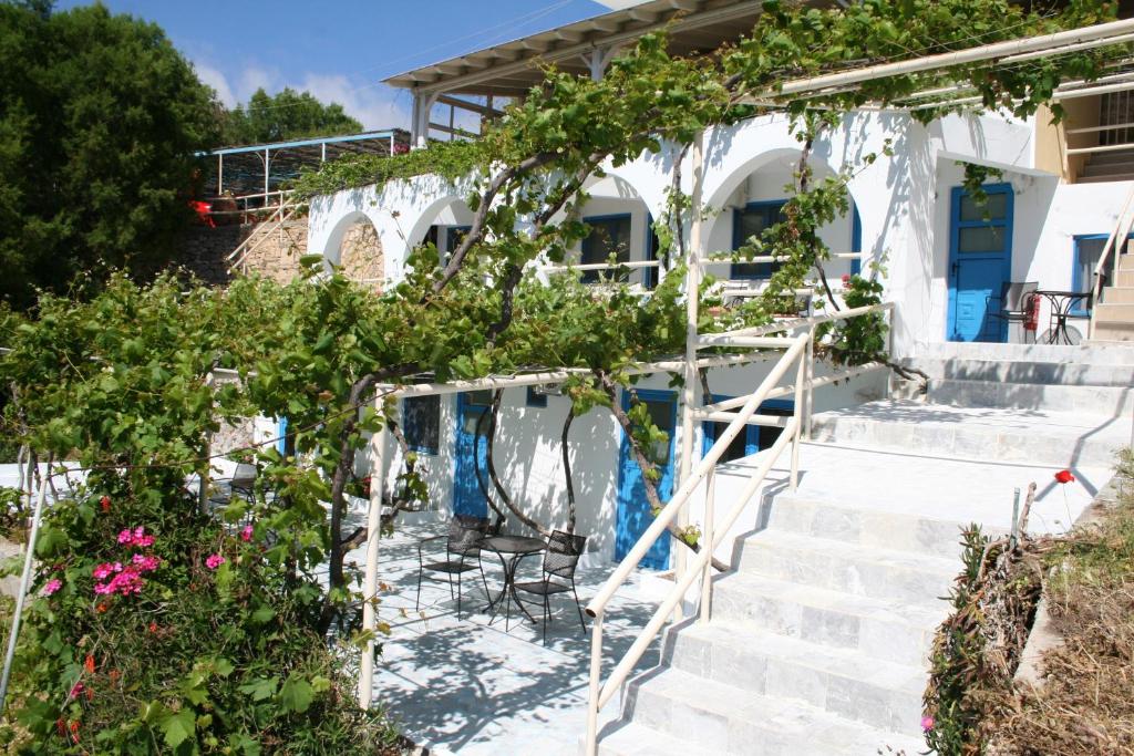 Zahrada ubytování Agios Pavlos Hotel