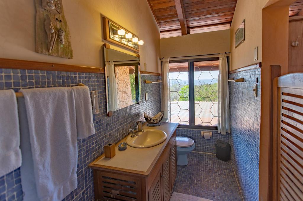 Koupelna v ubytování Villa Mango B&B