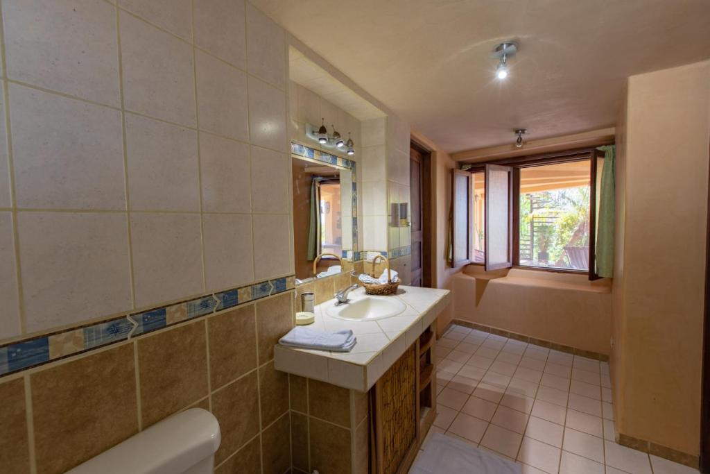 Koupelna v ubytování Villa Mango B&B