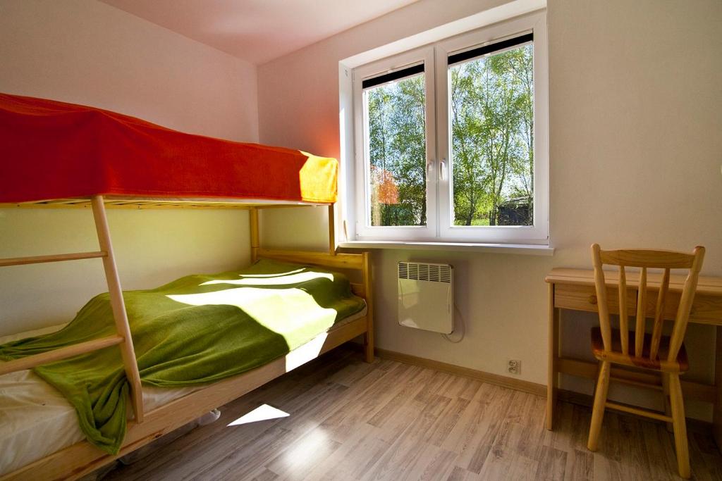 Postel nebo postele na pokoji v ubytování Luna