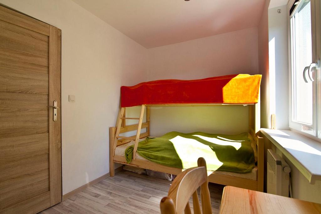 Postel nebo postele na pokoji v ubytování Luna