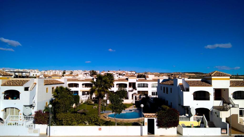 Bygningen som lejligheden ligger i