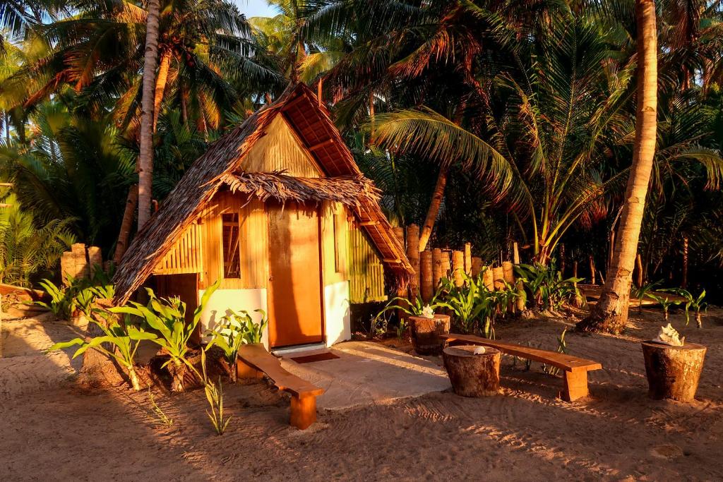 Zahrada ubytování Efrena Agro Tourism Beach