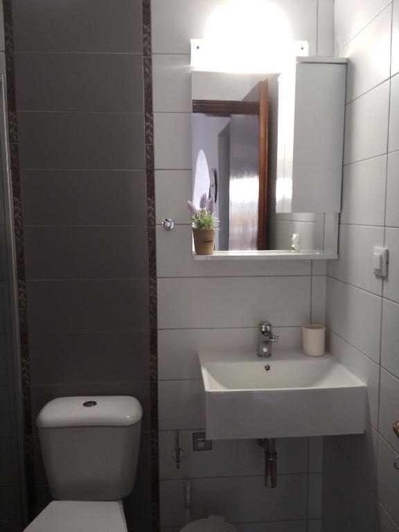 Kúpeľňa v ubytovaní Marilena Panoramic Sea View House