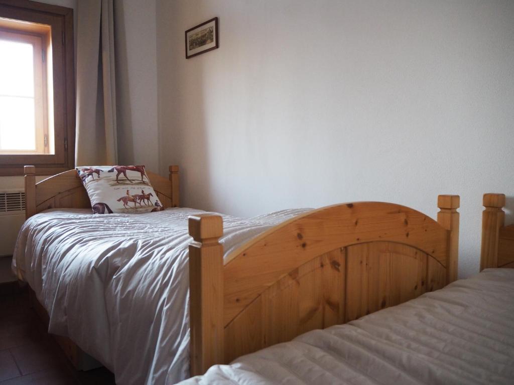 Postel nebo postele na pokoji v ubytování Ubytování u Křížů