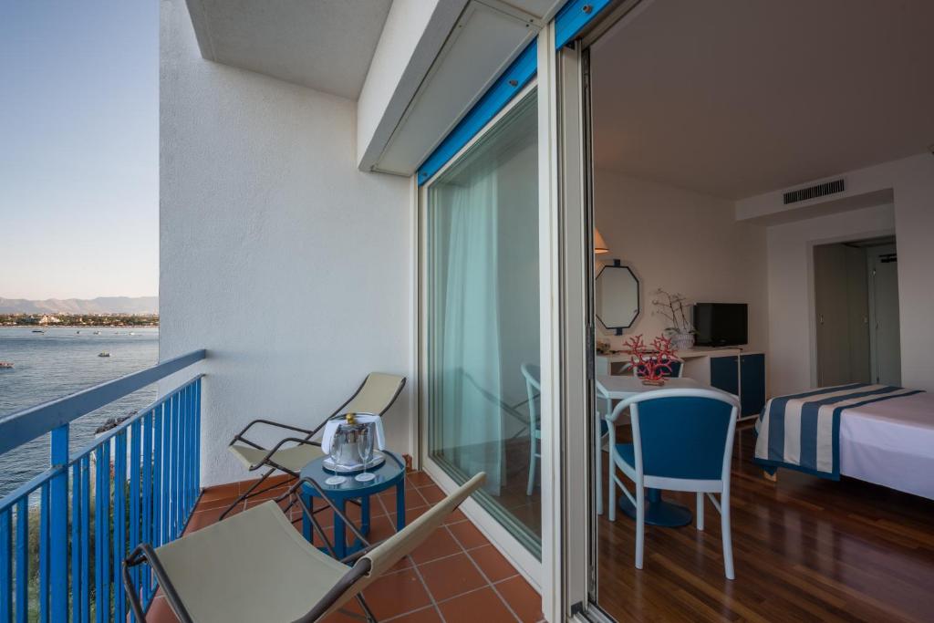 Balkón nebo terasa v ubytování Splendid Hotel La Torre