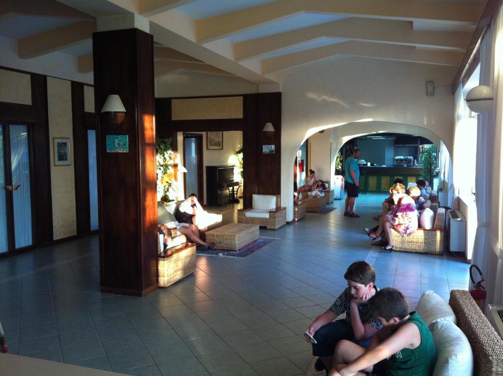Posezení v ubytování Hotel Eden