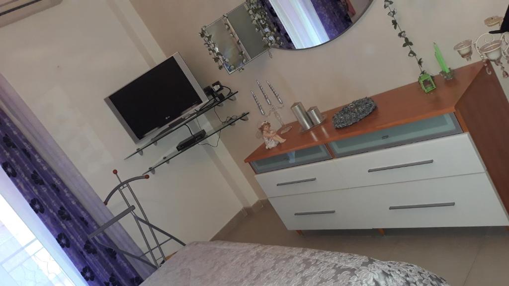 TV a/nebo společenská místnost v ubytování Cappuccini
