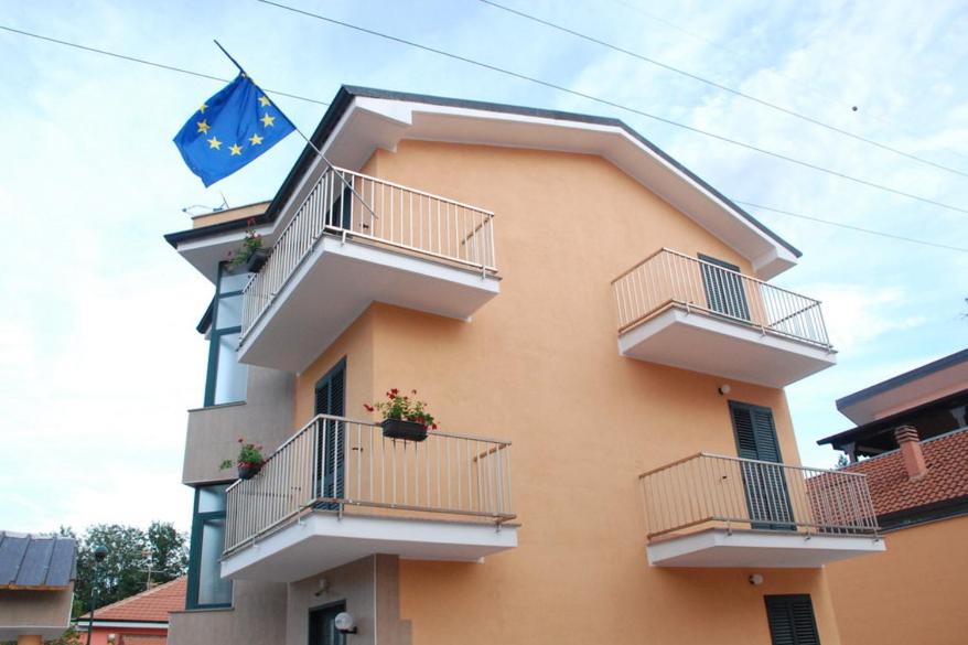 Budova, kde se bed and breakfast nachází