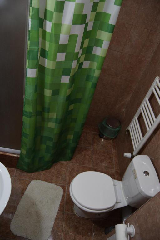 Koupelna v ubytování Pension Larisa